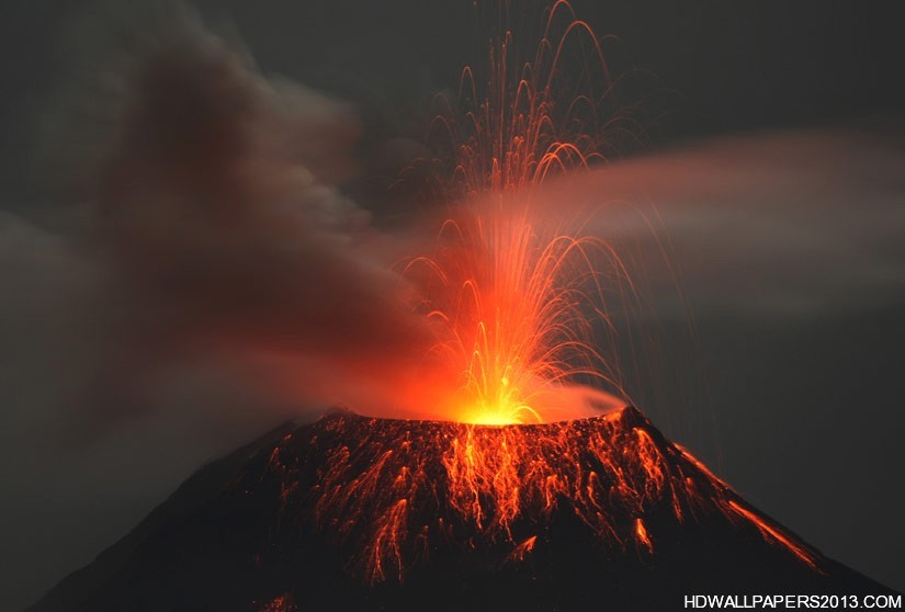 Background Volcano