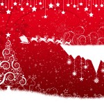 Christmas Sleigh Wallpaper
