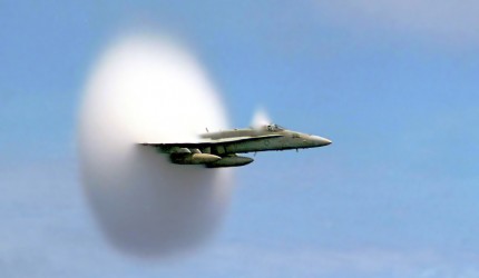 F-15 Breaking the Sound Barrier
