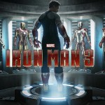 Iron Man 3, Iron Man and his wall of suits wallpaper