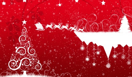 Christmas Sleigh Wallpaper