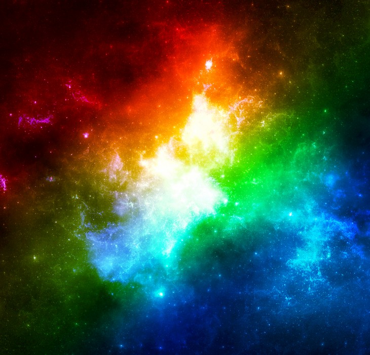 Cool Colors in Space
